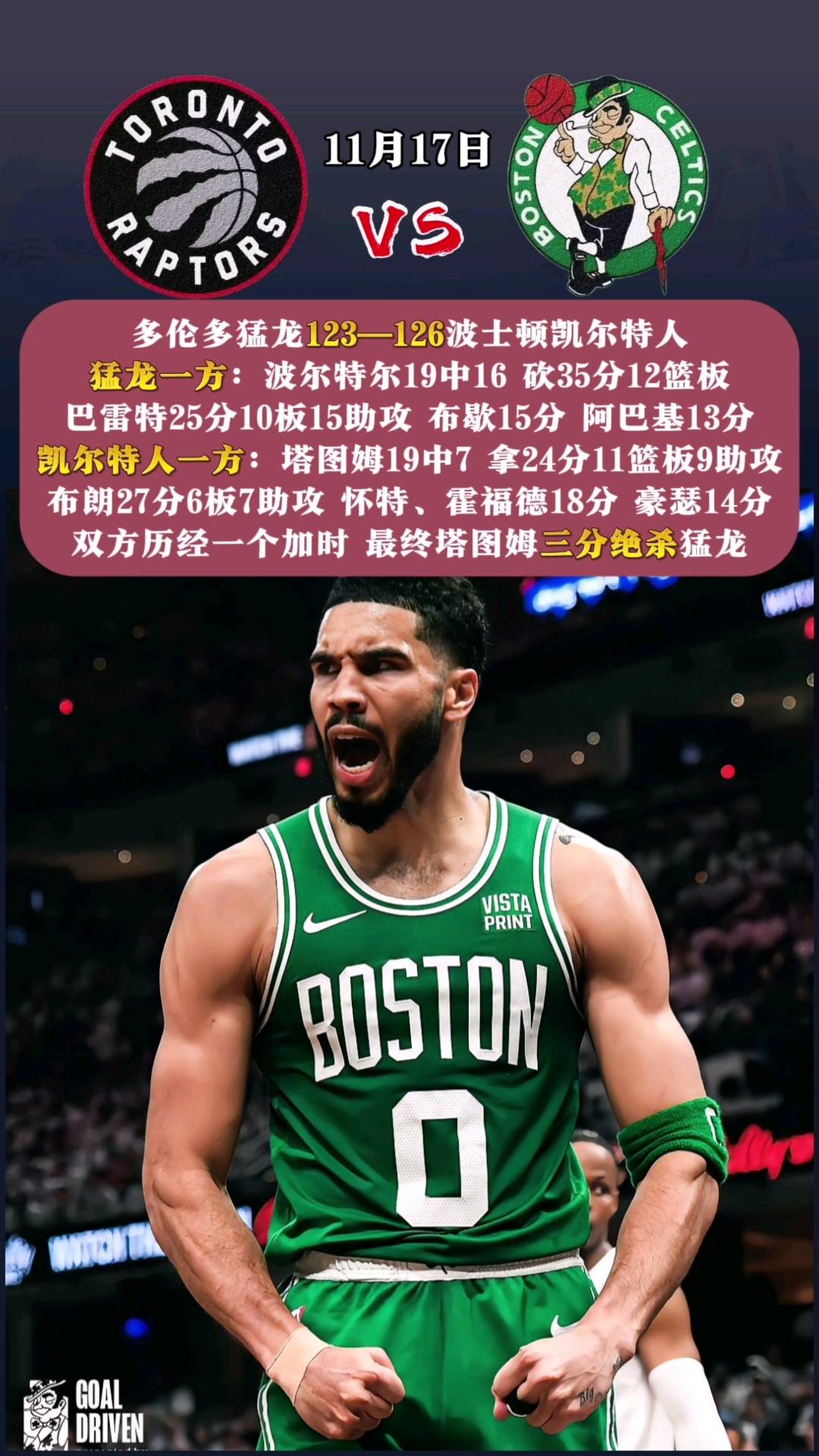 九游正版入口-塔图姆重要时刻比赛局势复杂，拜仁带队取胜！的简单介绍